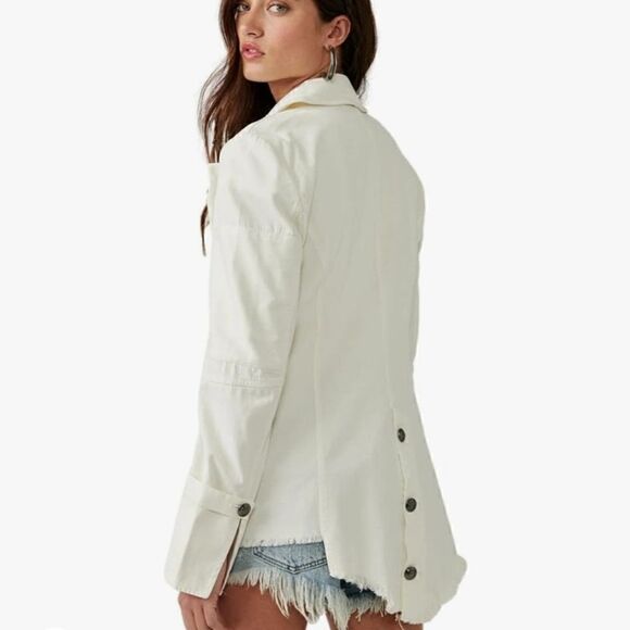 NWT Free People Harlow Blazer Size S $ 198.00 - Picture 2 of 5